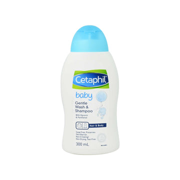 CETAPHIL BABY GENTLE WASH & SHAMPOO 300ML - Bait Al Dawaa